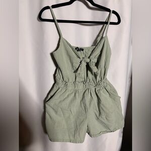 One Clothing Mint Green Romper